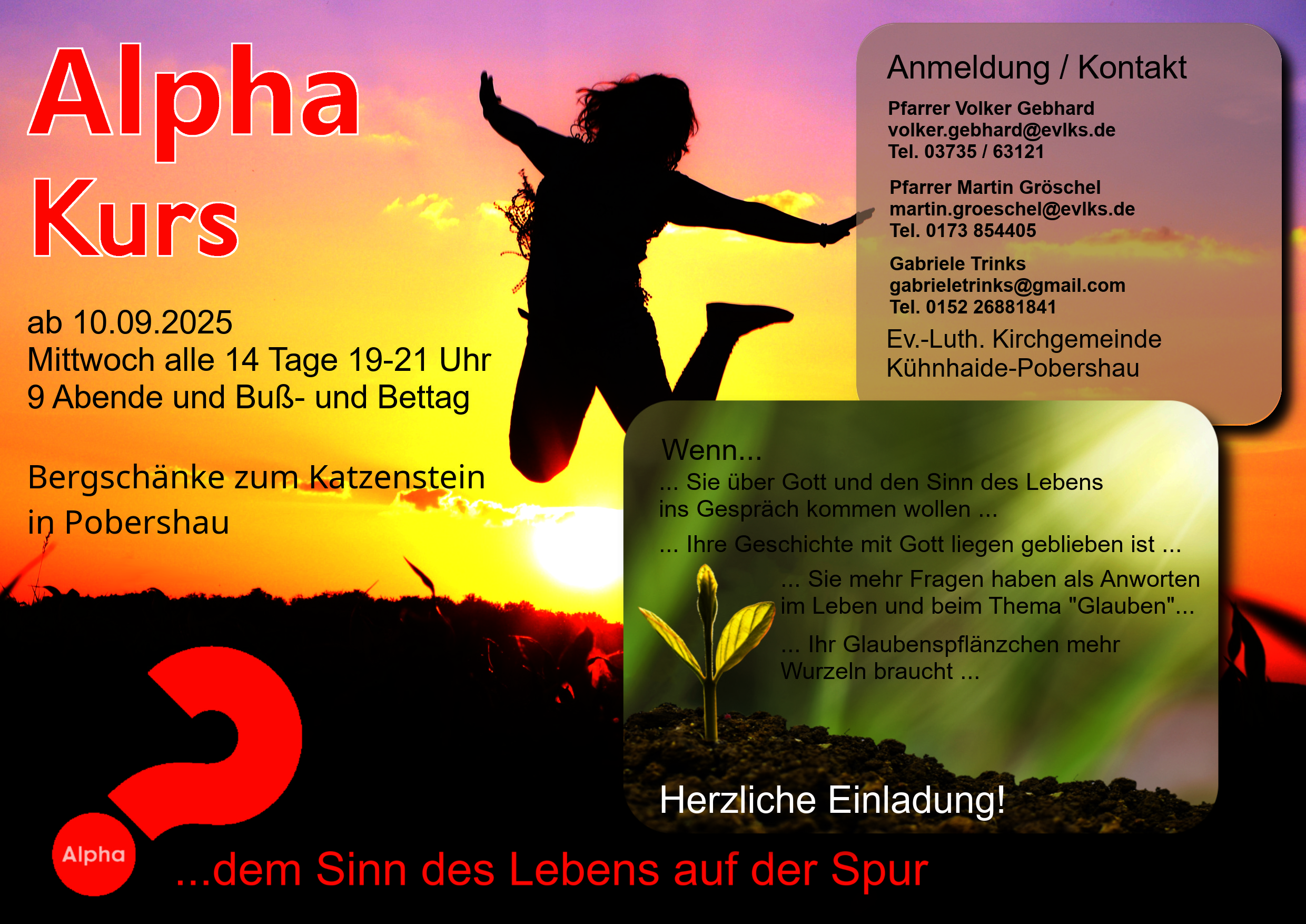 Flyer Alpha Kurs