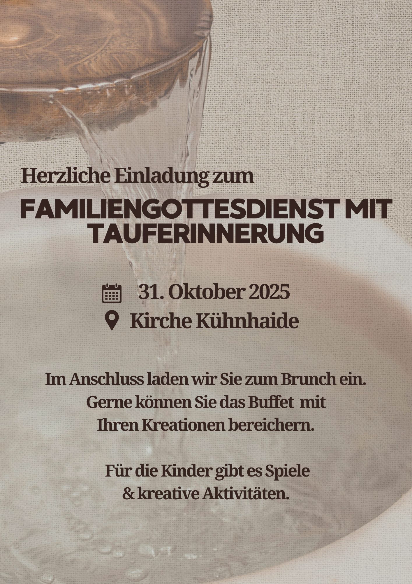 Flyer Familiengottesdienst 31.10.2025