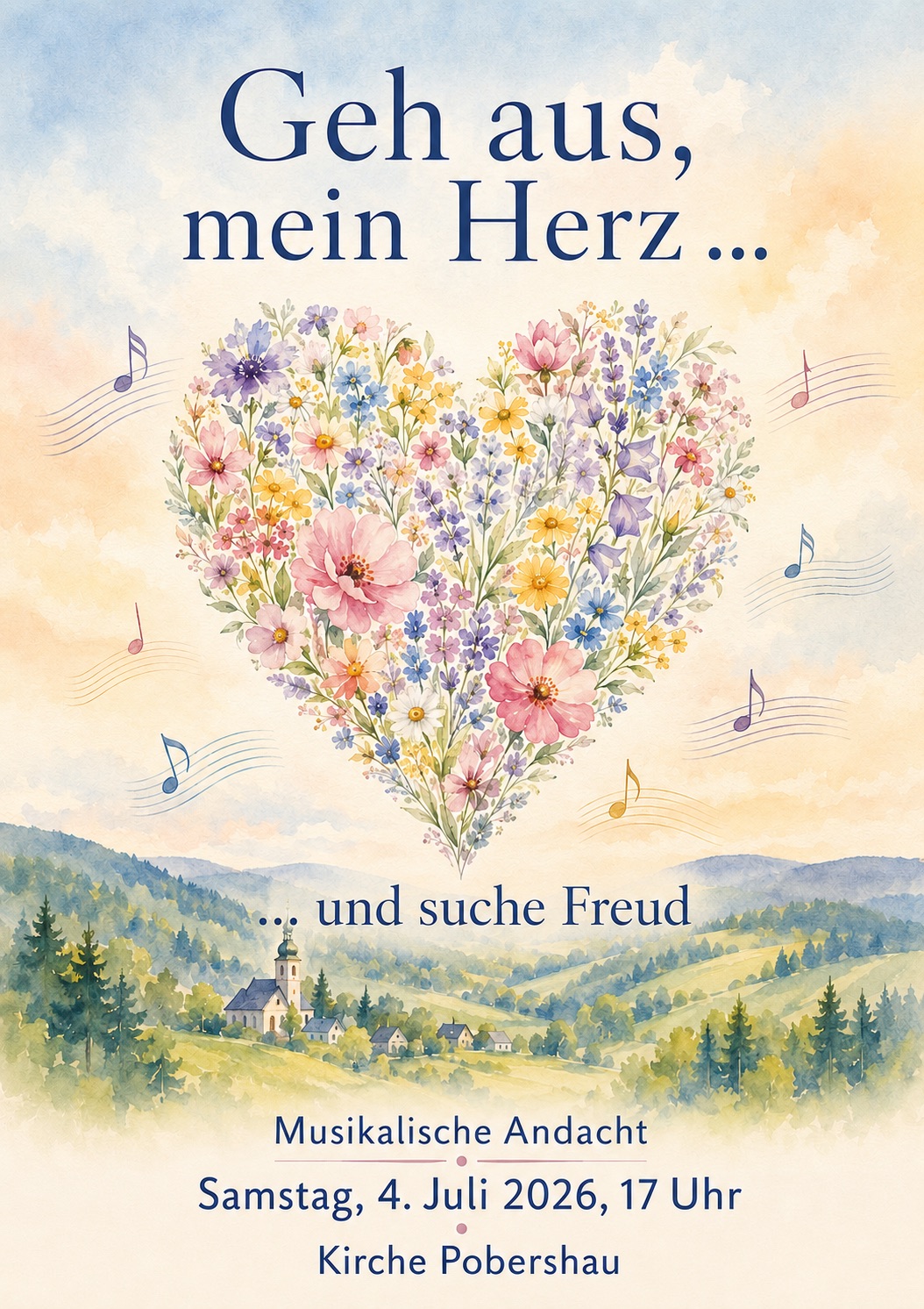 Flyer Musikalische Andacht