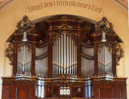 Orgel Kirche Pobershau